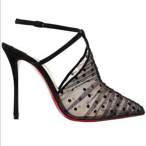 Christian louboutin acide lace heels